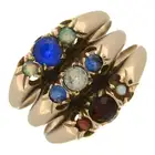 Gem-set ring