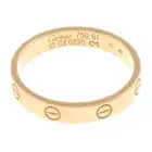 18ct gold 'Love' ring, by Cartier