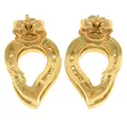 18ct gold diamond stud earrings