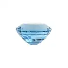 Oval-shape blue topaz, 39.07ct