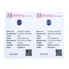 Two oval-shape sapphires, 2.55ct