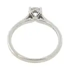 18ct gold diamond single-stone ring