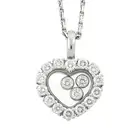 18ct gold 'Happy Diamonds' necklace, by Chopard