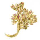 Mid 20th century 18ct gold ruby brooch, by Tiffany & Co.