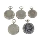 Five fob watches
