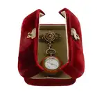 Early 20th c. enamel fob watch brooch
