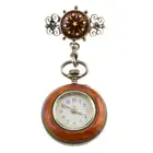 Early 20th c. enamel fob watch brooch