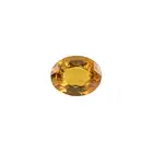 Oval-shape orange sapphire, 2.28ct