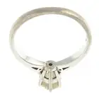 18ct gold diamond single-stone ring