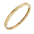 B.zero1' hinged bangle, by Bulgari