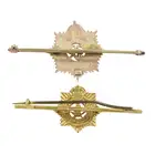 Two 20th century sweetheart brooches