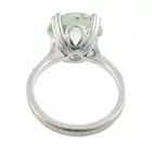18ct gold prasiolite dress ring