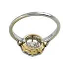 Mid 20th c. 18ct gold diamond single-stone ring
