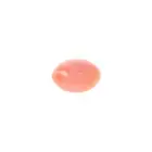 Oval-shape orangish-pink conch pearl, 3.39ct