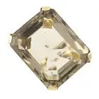 Mid 20th century 9ct gold smoky quartz ring