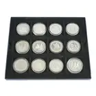 Elizabeth II - Twelve Silver Commemorative Proof Coins