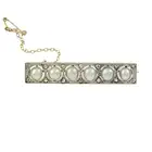 Early 20th c. split pearl & rose-cut diamond brooch