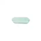 Rectangular-shape emerald, 6.96ct. With report