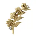 Mid 20th century diamond and gem clip, by Cartier