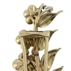 Mid 20th century diamond and gem clip, by Cartier