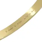 18ct gold 'Love' bangle, by Cartier