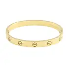 18ct gold 'Love' bangle, by Cartier