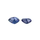Two heart-shape sapphires, 2.74ct