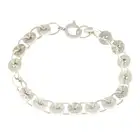 Silver '1837' circle bracelet, by Tiffany & Co.