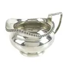 Late George III silver cream jug 