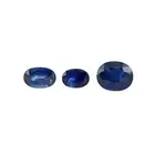 Three oval-shape sapphires, 5.59ct