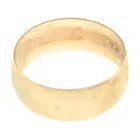 9ct gold band ring