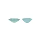 Two oval-shape grandidierite, 6.23ct. With reports