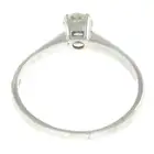 18ct gold diamond single-stone ring