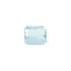 Rectangular-shape aquamarine, 8.30ct