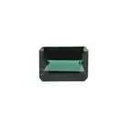 Rectangular-shape greenish-blue tourmaline, 9.71ct