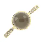 Chrysoberyl & diamond dress ring
