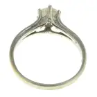 9ct gold diamond single-stone ring
