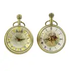 Open face 'Ball' pocket watch with similar example