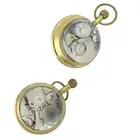 Open face 'Ball' pocket watch with similar example
