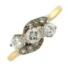 Mid 20th century diamond ring