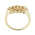 9ct gold diamond dress ring
