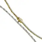 Diamond line necklace