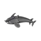 Mid 20th century dolphin brooch, by Georg Jensen