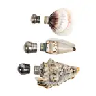 Three Victorian shell form scent bottles