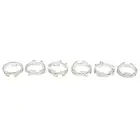 Six piece 'Fusion' ring, by Georg Jensen