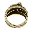 Mid 20th century 9ct gold ruby snake ring
