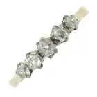 Old-cut diamond five-stone ring