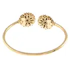 18ct gold black gem & diamond bangle