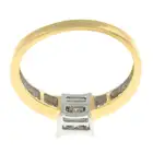 18ct gold diamond cluster ring