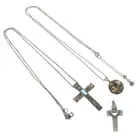 Three pendants, two with silver chain, by Clogau